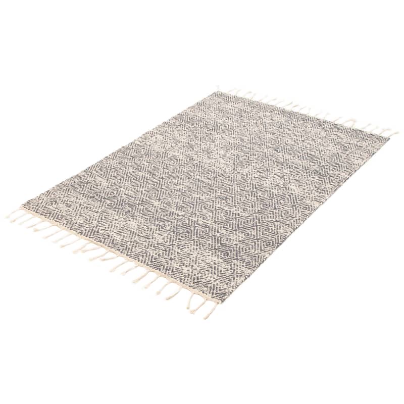 Sienna Grey Rug 5'0" x 7'3" - 5'0 x 7'3