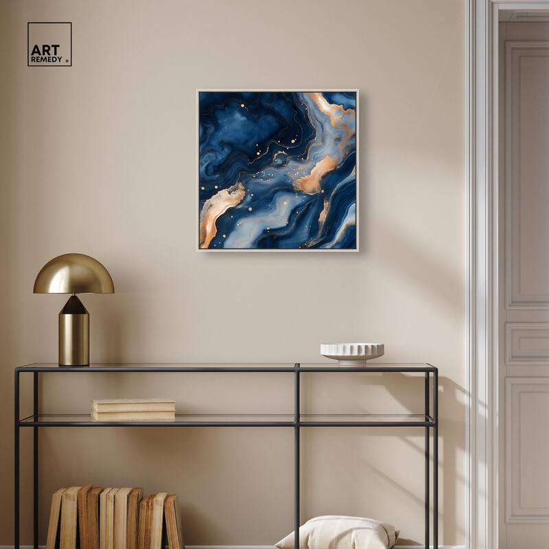 Deep Sea Geode III Canvas by Art Remedy