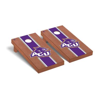 Abilene Christian Wildcats Rosewood Cornhole Board Set