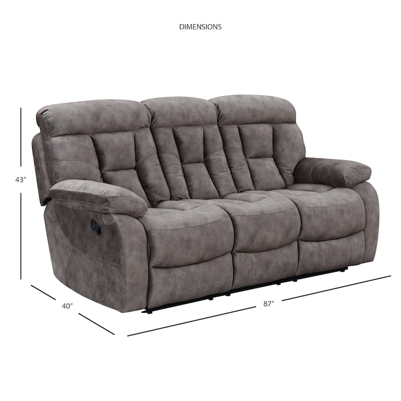 Steve Silver Barstow Reclining Sofa Seat Set