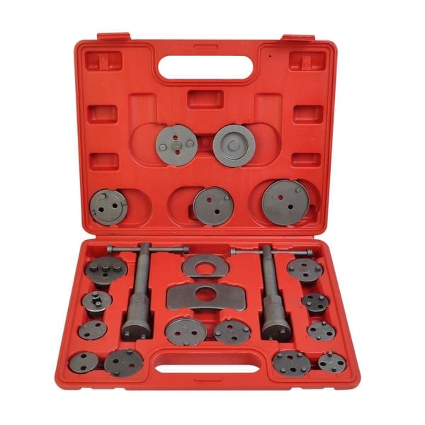 Lishiny 16Pcs/Set Pneumatic Brake Pump Adjusting Tool Carbon Steel Tools Kit 