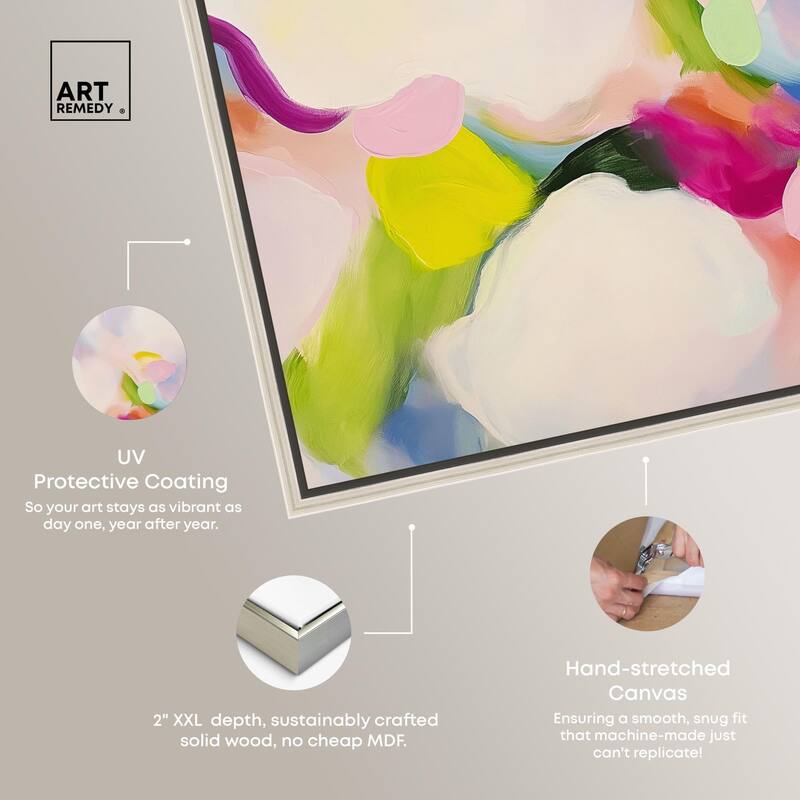 Colorfield Patches II Canvas by Art Remedy