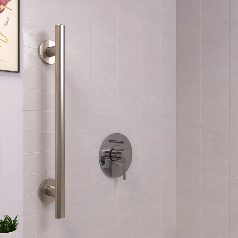 Keeney GB2023-36BN Infinity Designer Grab Bar 1.25 Dia x 36 In., Brushed Nickel