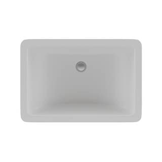 Lexicon Platinum V214 Quartz Composite Rectangle Vanity Sink - Galaxy White