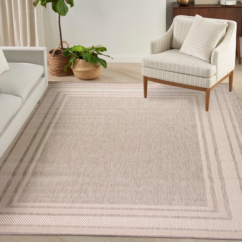 Nourison Horizon Indoor/Outdoor Geometric Area Rug