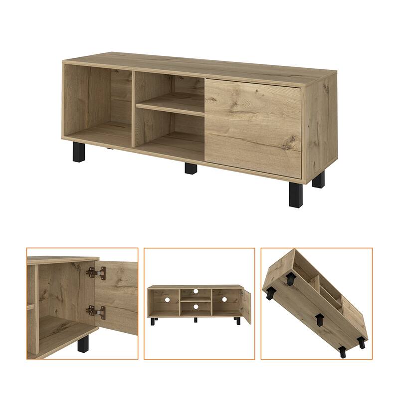 Tv Stand for TV´s up 43" Three Open Shelves Fredericia