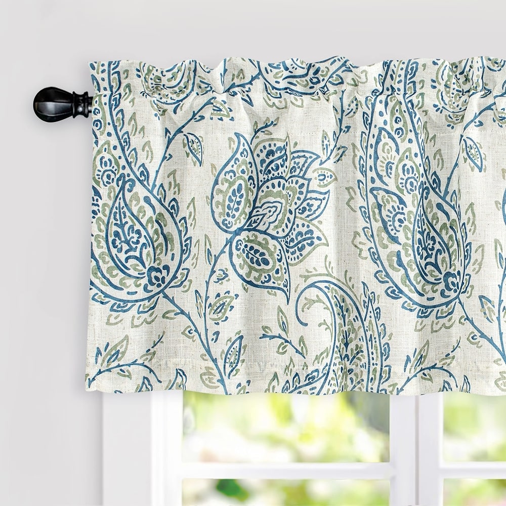 DriftAway Jacob Linen Blend Blackout Valance