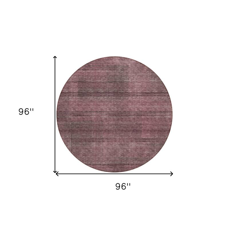 HomeRoots Striped Transitional Rectangle Outdoor Rug