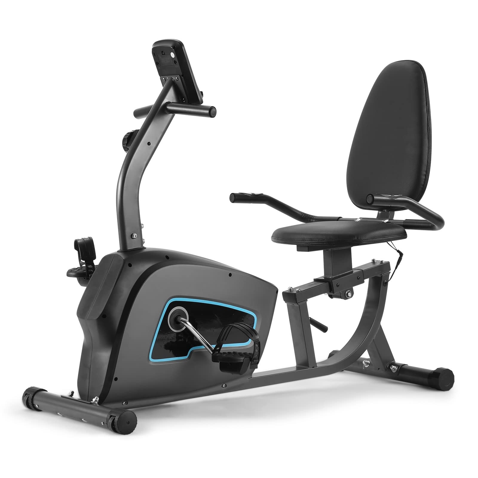 Recumbent Exercise Bike for Home Stationary Bike 8 Levels Magnetic Exercise Bike Heart Rate Handle iPad Holde Exercise Bike Bed Bath Beyond 40334957