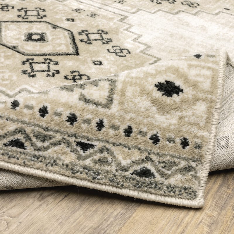 Style Haven Prescott Tribal Medallions Area Rug