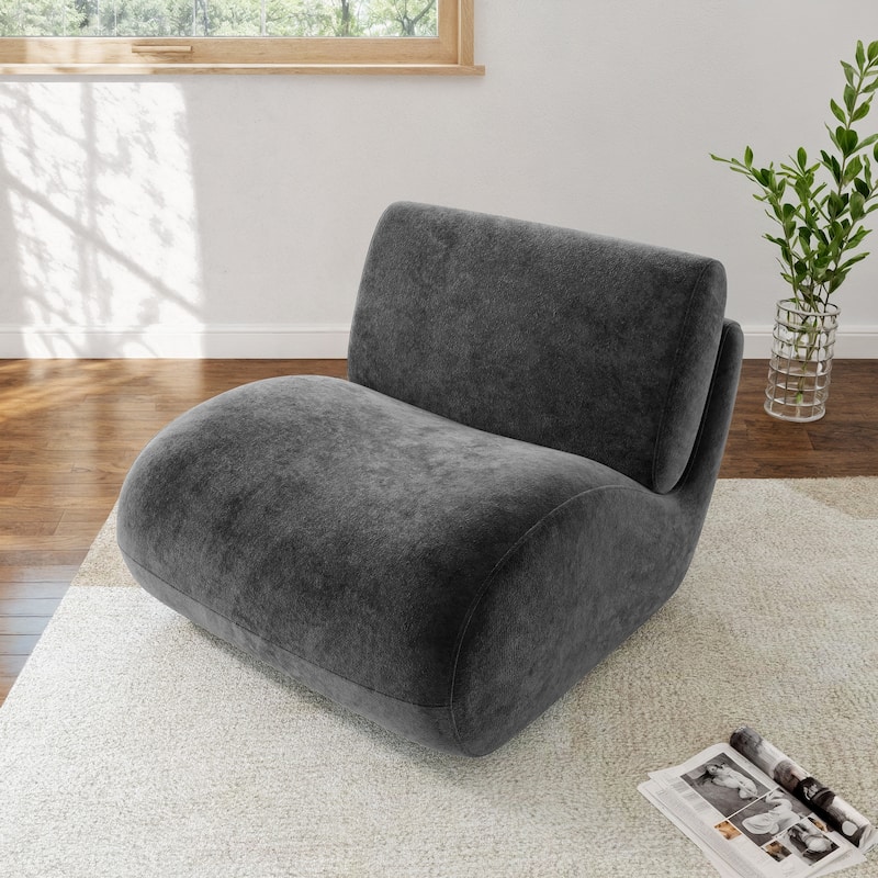 33'' Swivel Upholstered Accent Chair