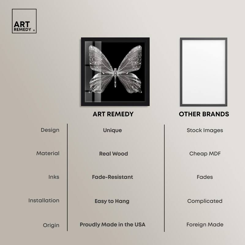 Stardust Wings II Shadowbox by Art Remedy