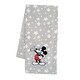 preview thumbnail 1 of 2, Lambs & Ivy Disney Baby Mickey Mouse Stars Gray Soft Fleece Baby Blanket