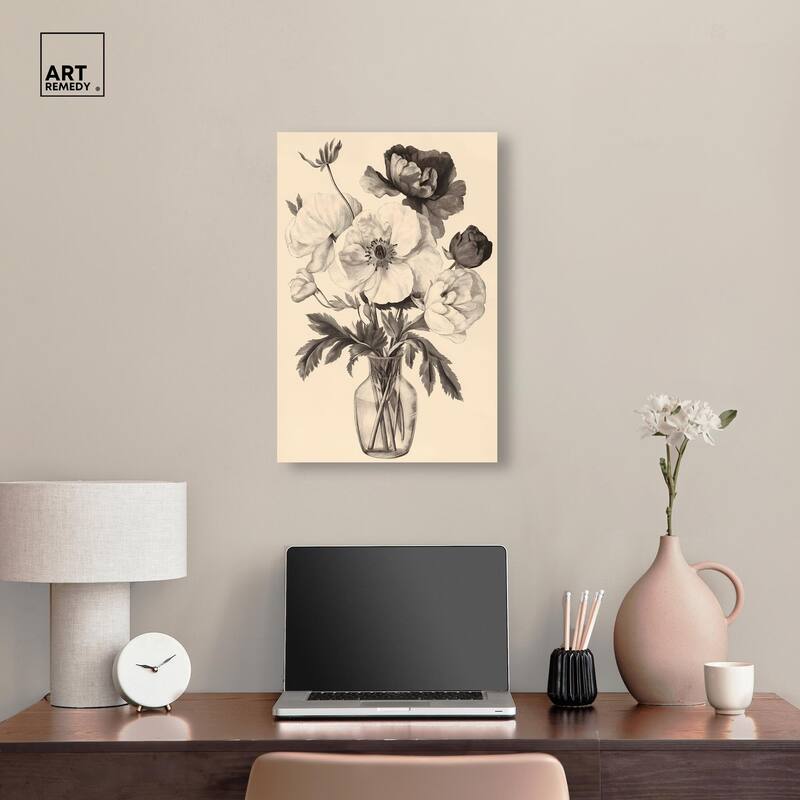 Herbarium's Hush I Canvas by Art Remedy, Gallery Wrapped