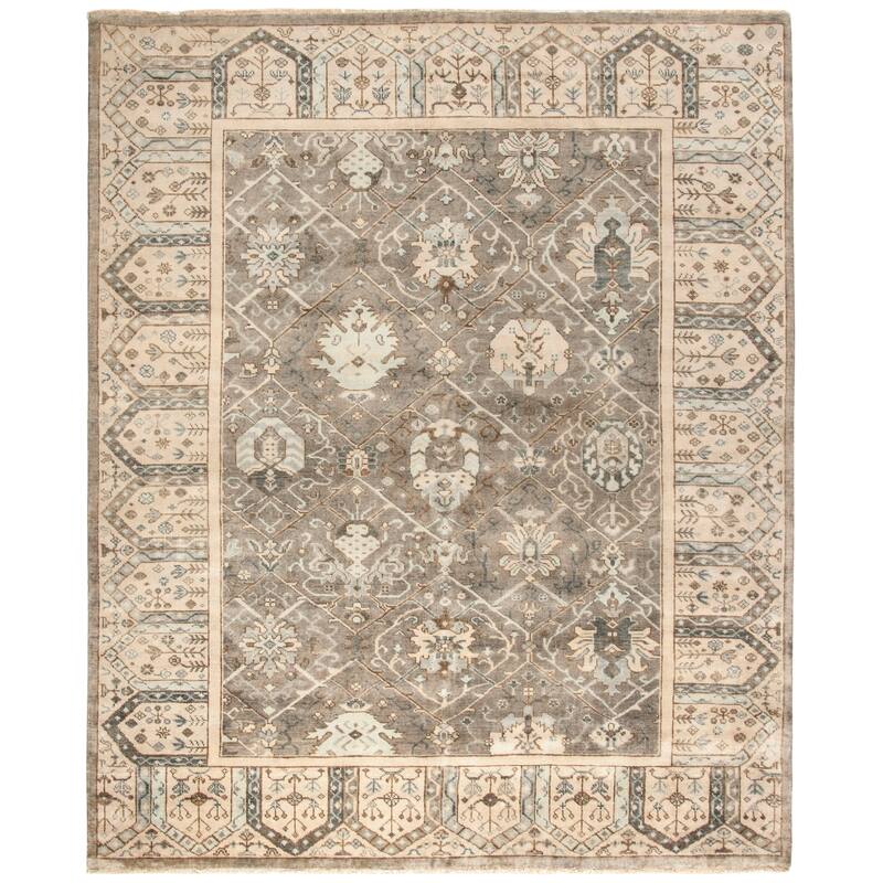 SAFAVIEH Couture Hand-knotted Oushak Duygu Traditional Oriental Wool Rug