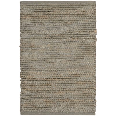 Nourison Natural Jute Indoor only Solid Area Rug