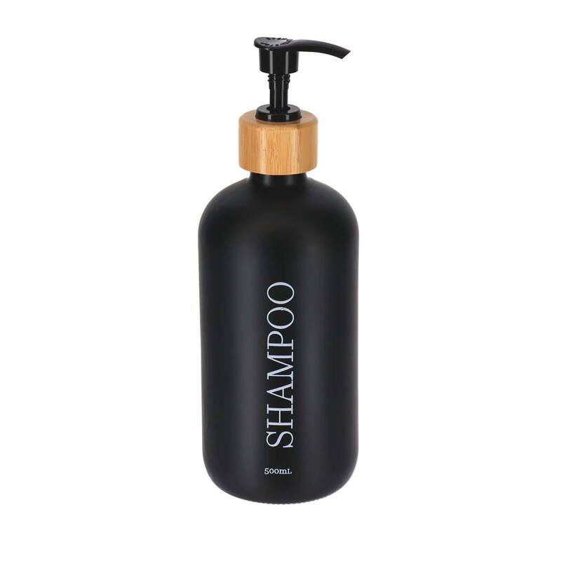 Matte Shampoo Dispenser 17 fl oz (500ml) - 3 L x 3 W x 8.5 H