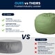 preview thumbnail 108 of 191, Small Refillable Bean Bag Chair for Kids and Teens