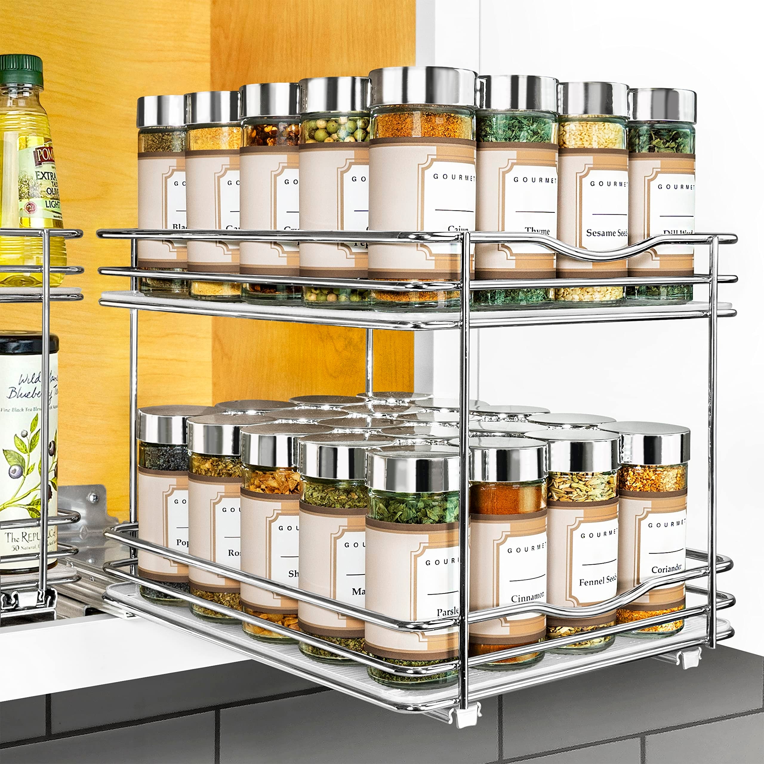 Bed bath and beyond spice drawer organizer deals