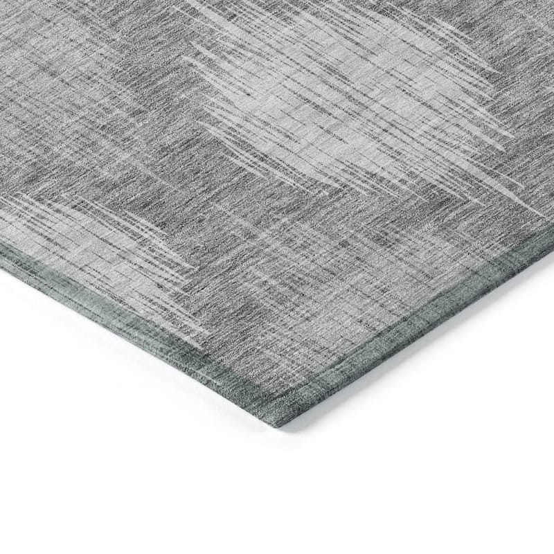 Machine Washable Indoor/ Outdoor Chantille Contemporary Geo Rug
