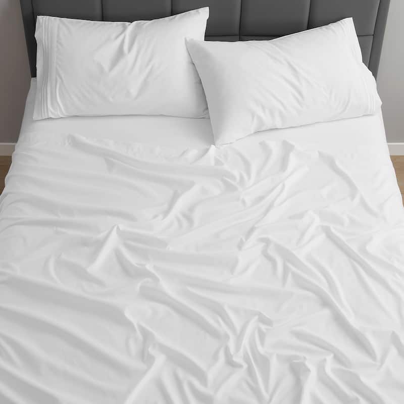 Clara Clark Premium 1800 Series Ultra-soft Deep Pocket Bed Sheet Set