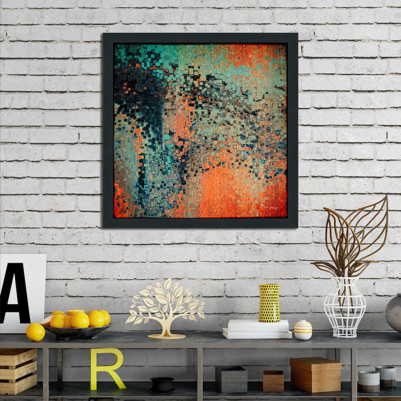 "Luke 11 9 Discover Jesus" Print on Acrylic