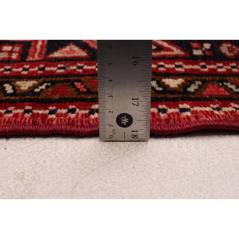 ECARPETGALLERY Hand-knotted Konya Anatolian Red Wool Rug - 3'10 x 10'4