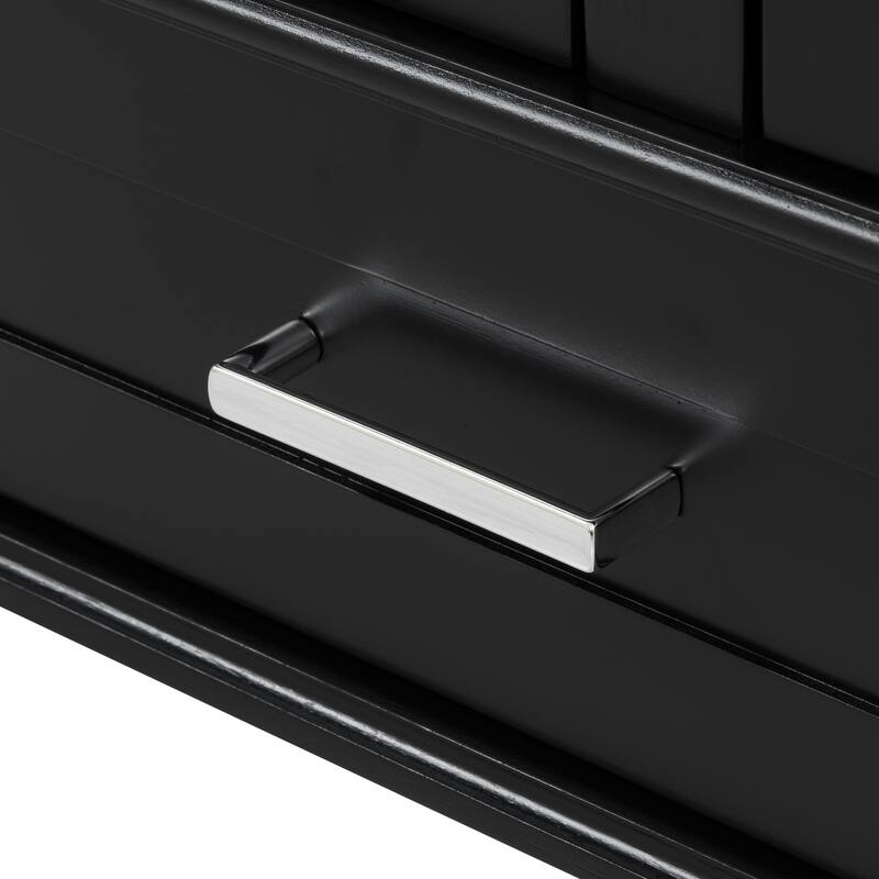 GDFStudio - Lumia Transitional Space Saving Freestanding Bathroom Vanity Cabinet with Ceramic Sink and Soft Close Storage