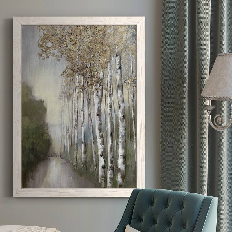 Woodland Walk Neutral-Premium Framed Canvas - Ready to Hang