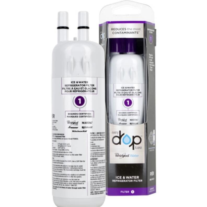 Whirlpool W10295370A EveryDrop EDR1RXD1 (Filter 1) Ice And Water Refrigerator Filter