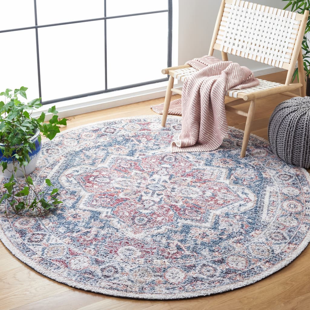 SAFAVIEH Handmade Classic Vintage Shere Transitional Polyester Rug