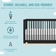 preview thumbnail 4 of 4, Dream On Me Hygge 5-in-1 Convertible Crib - Matte Black Vintage