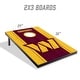 preview thumbnail 2 of 5, Washington Commanders NFL Compact 2x3 Tailgate Cornhole Board Set