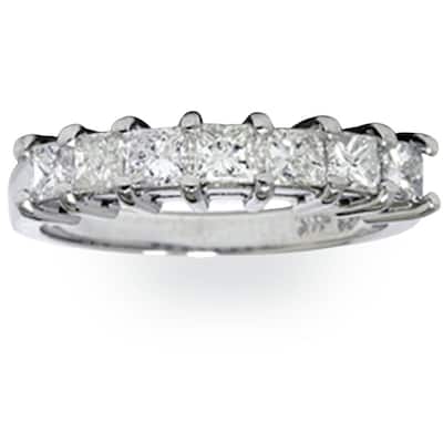 1ct Princess Cut Diamond Wedding Anniversary Ring