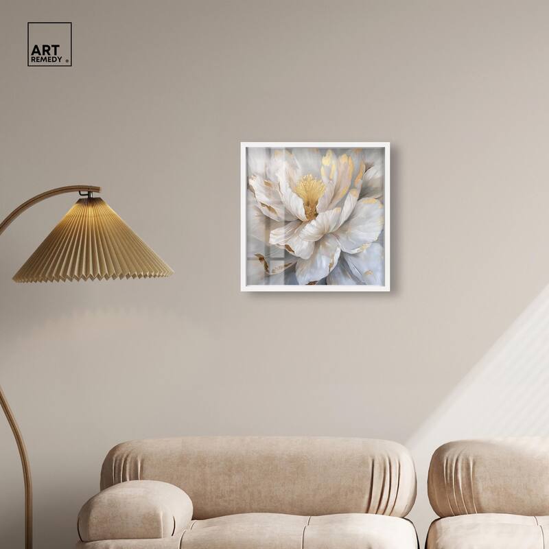 Golden Veins of Grace Shadowbox by Art Remedy