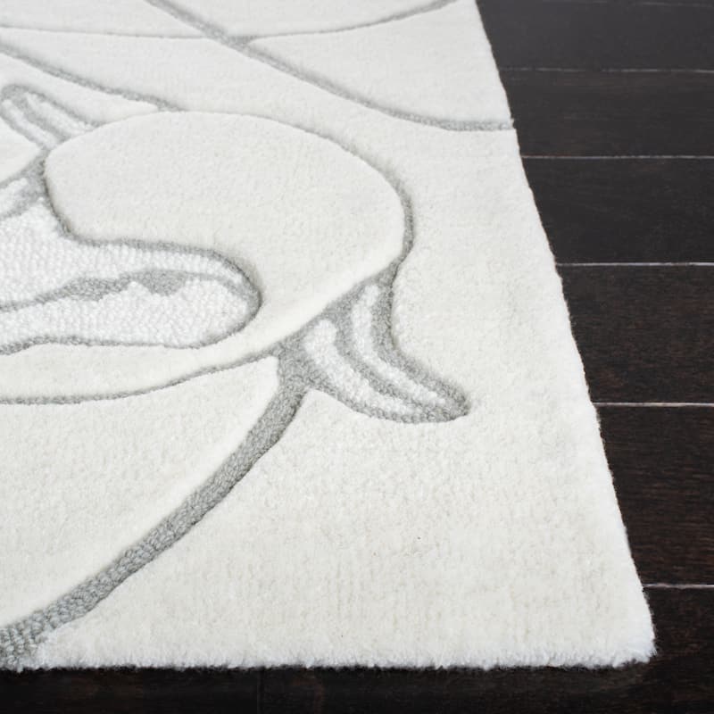 SAFAVIEH Handmade Fifth Avenue Jocelin Mid-Century Modern Wool Rug