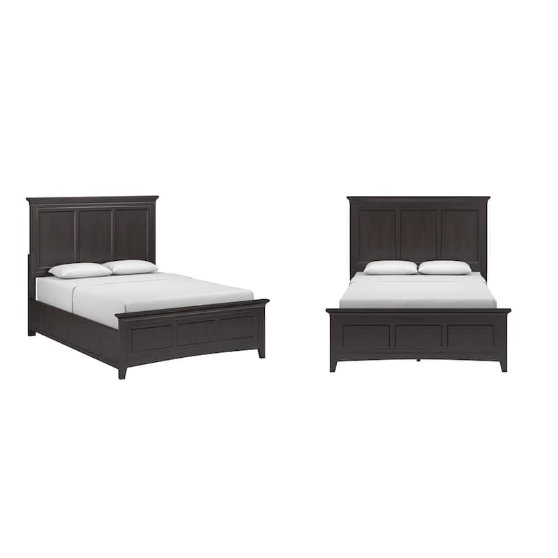 Varenna Wood Panel Platform Bed