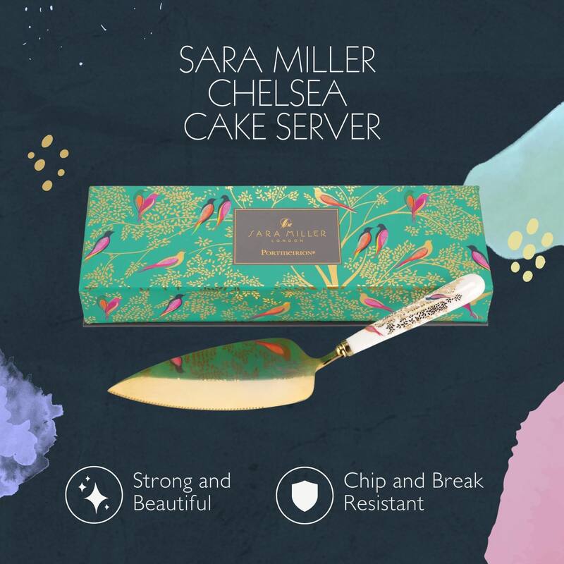 Portmeirion Sara Miller Chelsea Cake Server - 10 in