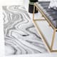 SAFAVIEH Craft Clytie Modern Abstract Marble Pattern Rug - 2'3" x 6' Runner - Grey/Green