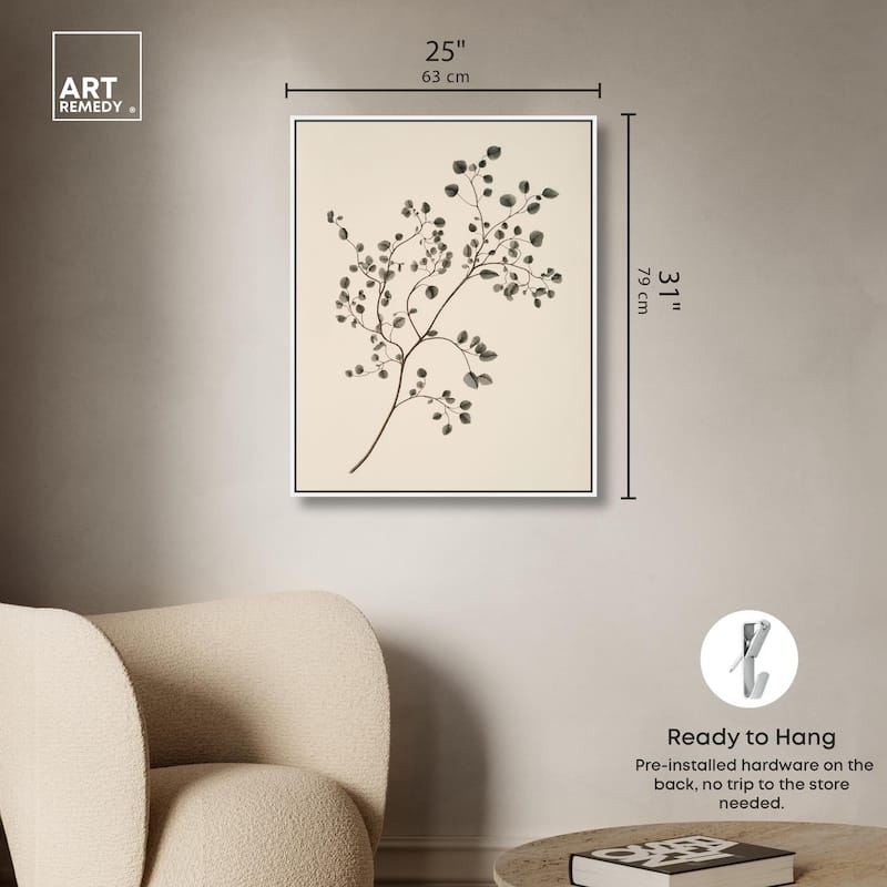 Bilberry Branch Canvas by Art Remedy
