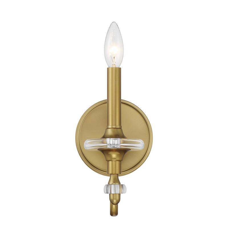 Savoy House 9-1360-1 Champlain 9" Tall Bathroom Sconce