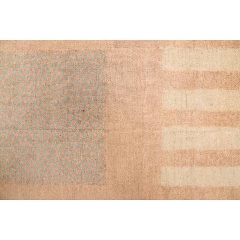 ECARPETGALLERY Hand-knotted Peshawar Ziegler Tan Wool Rug - 8'0 x 10'5