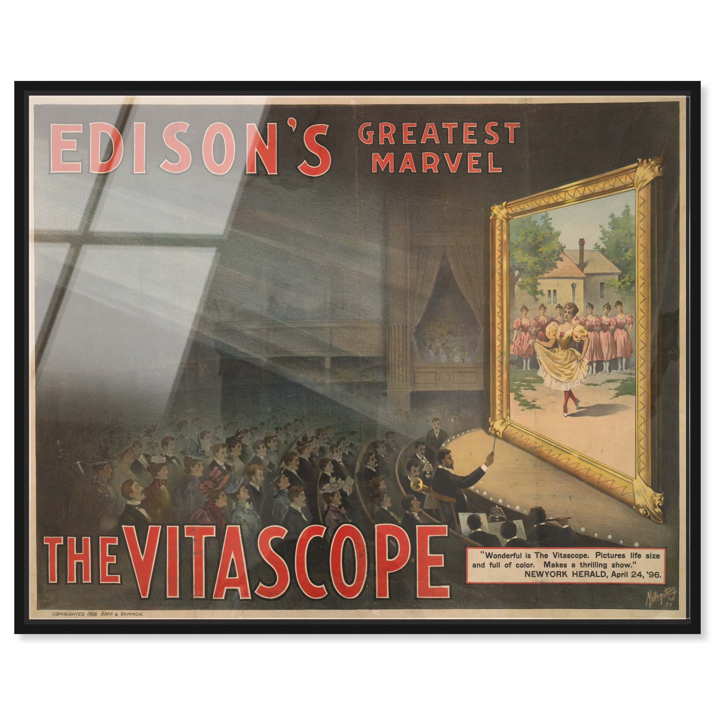 Greatest Marvel Vintage Poster Art Acrylic Print by Art Remedy