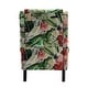 preview thumbnail 90 of 100, Olympus Upholstered Classic Manual Wingback Recliner with Spindle Legs by HULALA HOME