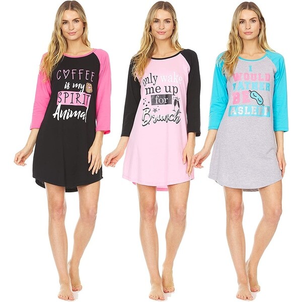 t shirt sleep dress