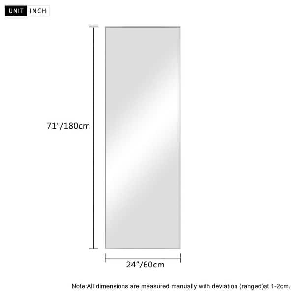 Full Length Mirror Free Standing Floor Mirror For Bedroom Living Room