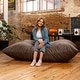 preview thumbnail 74 of 95, Jaxx 5.5' Huge Bean Bag Floor Pillow and Lounger for Adults - Microsuede