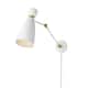 Option White / Satin Brass