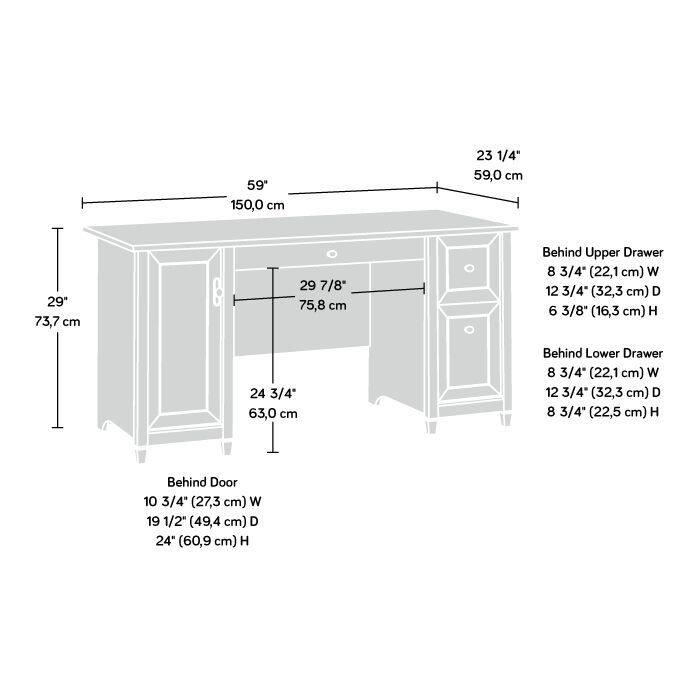 Edge Water Computer Desk Office Table