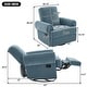 preview thumbnail 23 of 75, Christopher Knight Home - Thorne Chenille Swivel Recliner Rocker Chair with Adjustable Backrest